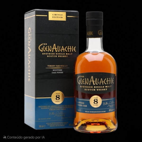 THE GLENALLACHIE 8 ANOS SCOTTISH OAK.