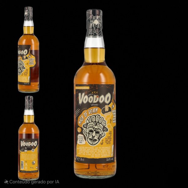 WHISKY VOODOO MASK OF DEATH - SPEYSIDE.*  *📋Esta série lança uísques sem o nome da destilaria.
