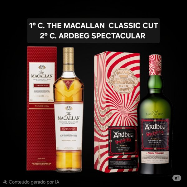 MACALLAN CLASSIC CUT + ARDBEG SPECTACULAR 