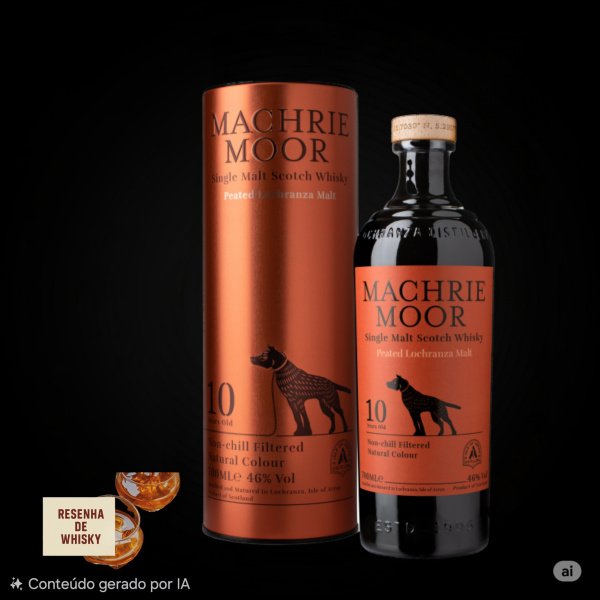 ARRAN MACHRIE MOOR PEATED 10 ANOS.* 1006