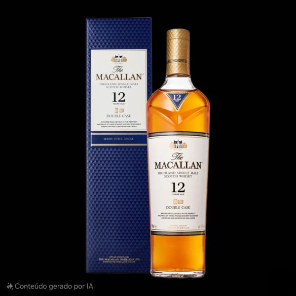 WHISKY MACALLAN 12 ANOS DOUBLE CASK.*.