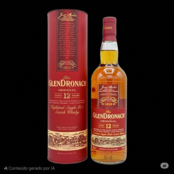WHISKY GLENDRONACH 12 ANOS.*