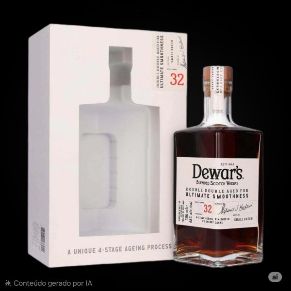 DEWARS 32 ANOS DOUBLE DOUBLE.*