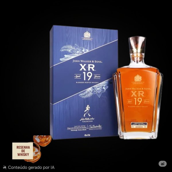 WHISKY JOHNNIE WALKER XR 19 YEARS OLD.*