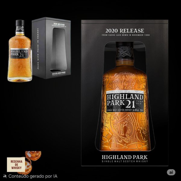 HIGHLAND PARK 21 ANOS - RELEASE 2020.* LF