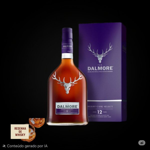 WHISKY DALMORE 12 ANOS SHERRY CASK SELECT.*