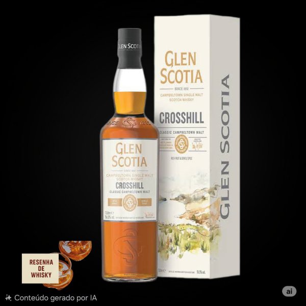 GLEN SCOTIA CROSSHILL CAMPBELTOWN CASK STRENGTH 1L.*