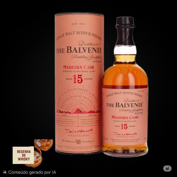 THE BALVENIE 15 ANOS MADEIRA CASK.* 0406