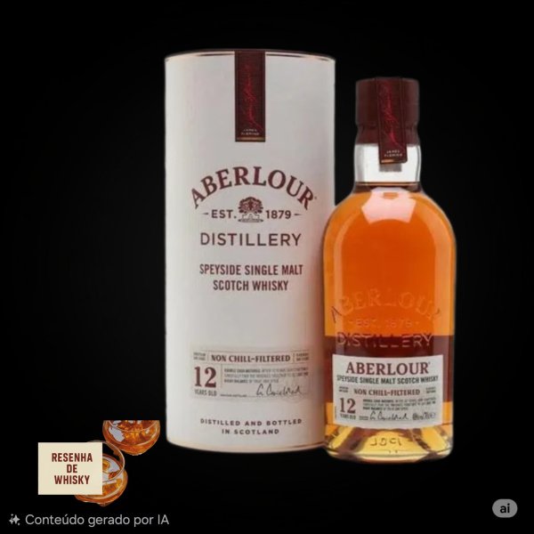ABERLOUR 12 ANOS "NON CHILL-FILTERED".*